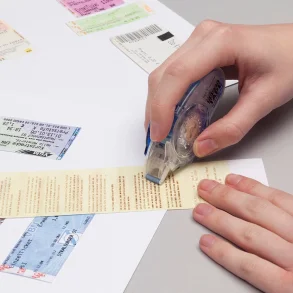 Permanent limroller (glue tape)