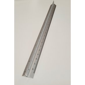 Oms�tningslineal i aluminium 30 cm