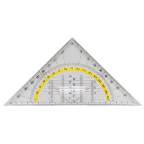 Tegnetrekant 22 cm - AMI 