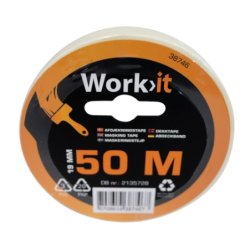 Afdkningstape 19mm x 50m