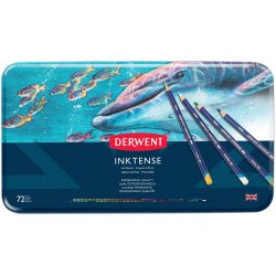 Derwent Inktense farveblyants�t m. 72 stk.