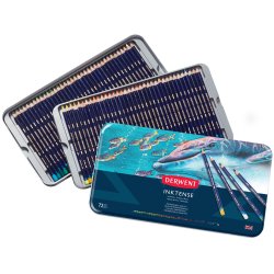 Derwent Inktense farveblyants�t m. 72 stk.