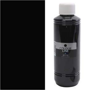 Colour Line akvarelmaling - Sort