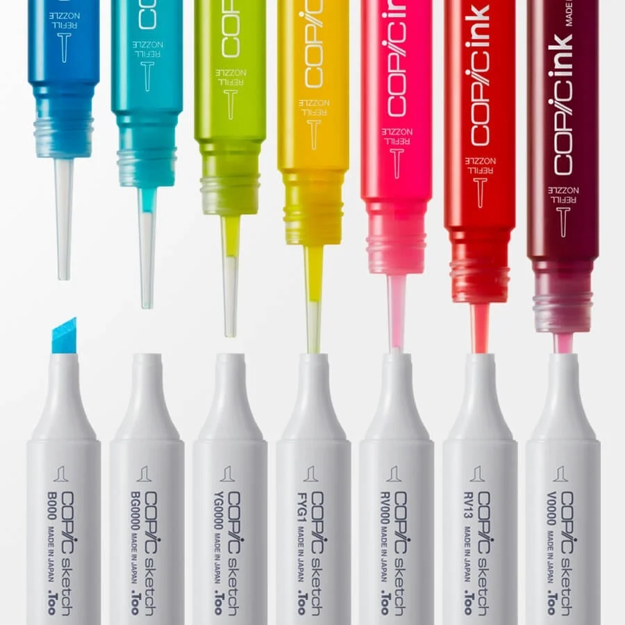 Copic Marker - Ink refill - v�lg farve