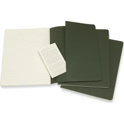 Moleskine - Cahier Collection - pakke med 3stk Notesbog - Ruled