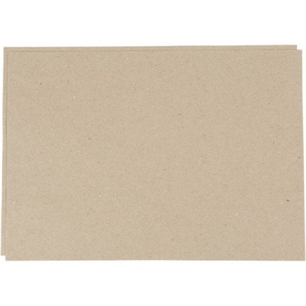 A4 Kvist brun kardus 225 g. - 50 stk/pakke
