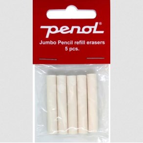 Penol Jumbo Pencil Refill erasers 5pcs. 