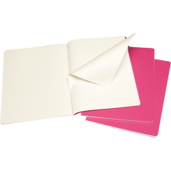 Moleskine - Cahier Collection - pakke med 3stk Notesbog - Plain