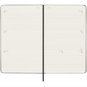 Moleskine Weekly Horisontal Diary/Planner - Vlg Variant