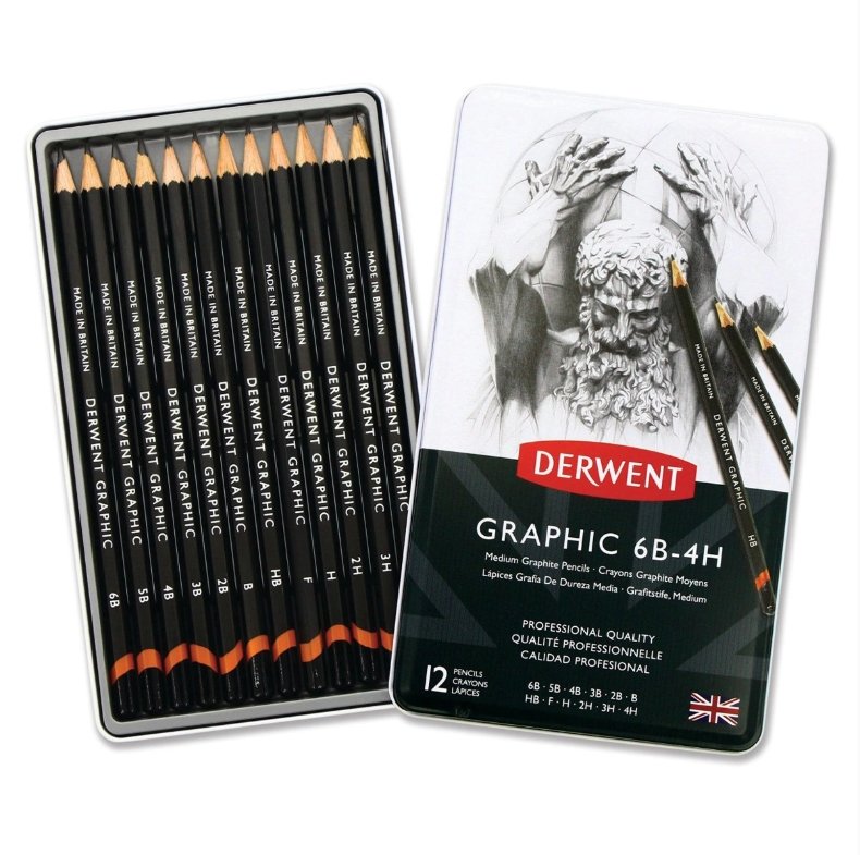 Derwent Graphic 6B-4H