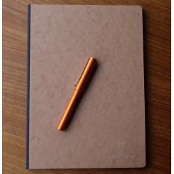 Clairfontaine linjeret notesbog A5 90g