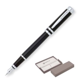 Franklin Covey Freemont fyldepen, sort, krom trim