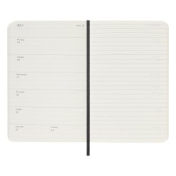 Moleskine Classic 12-m�neders ugekalender for 2027