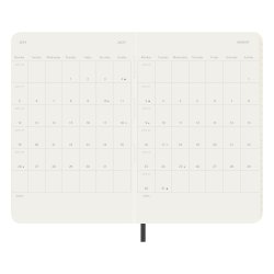 Moleskine Classic 12-m�neders ugekalender for 2027