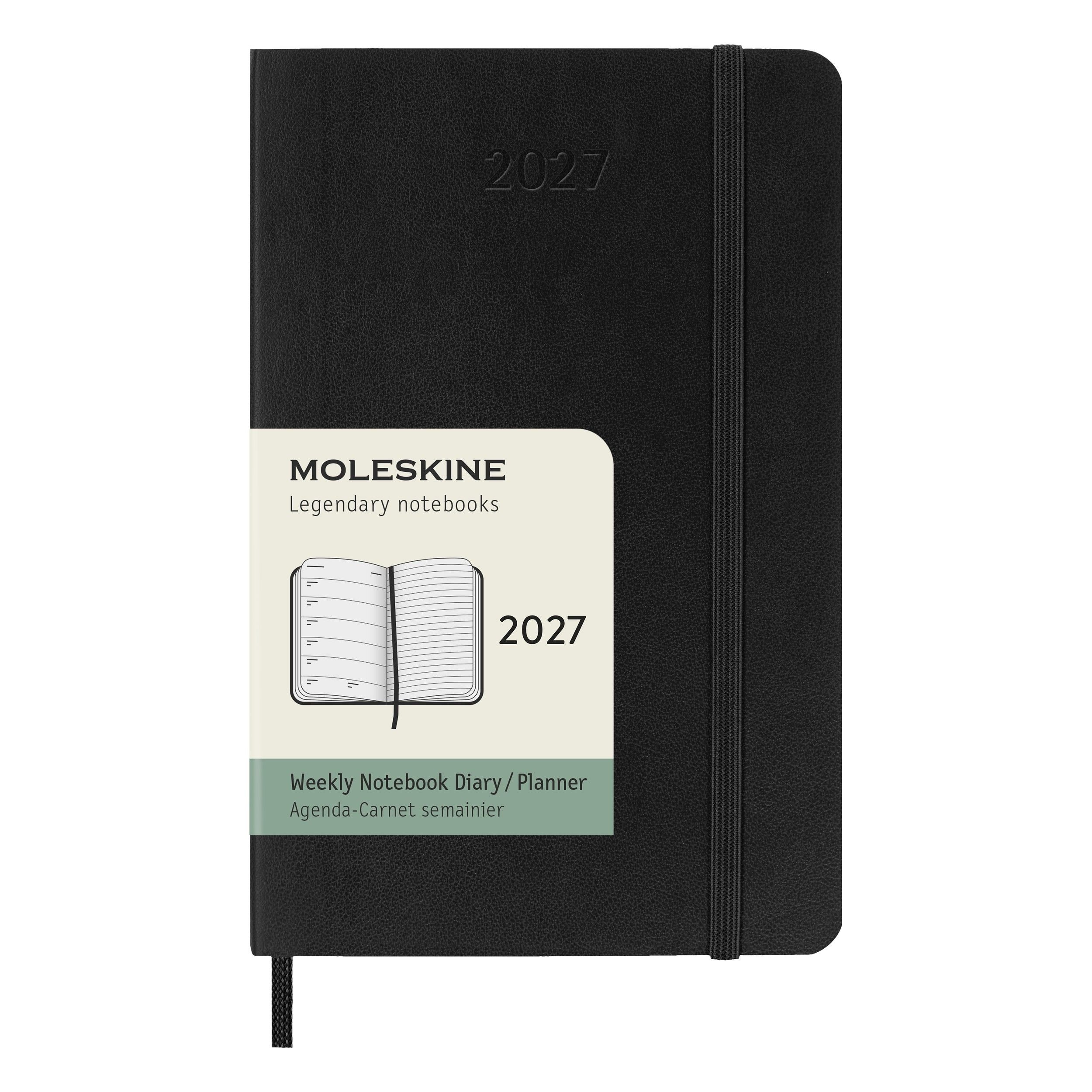 Moleskine Classic 12-m�neders ugekalender for 2027