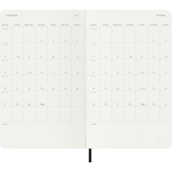 Moleskine Classic 12-m�neders ugekalender for 2027