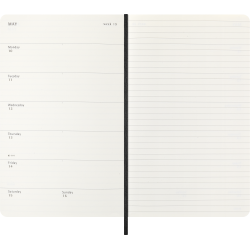Moleskine Classic 12-m�neders ugekalender for 2027