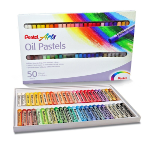 PENTEL OLIEPASTELLER 50 FARVER