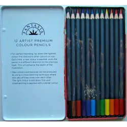 Fantasia Artist premium colour pencils - st m. 12stk.