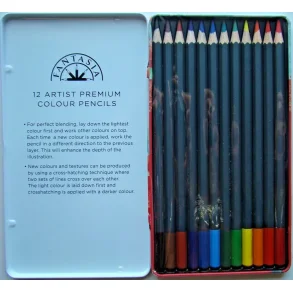 Fantasia Artist premium colour pencils - st m. 12stk.