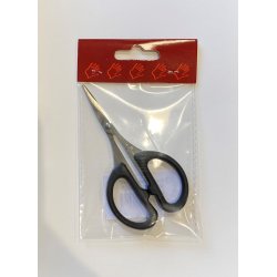 Saks - papirsaks med sort hndtag 11cm