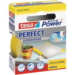 Tesa Extra Power Perfect tekstiltape - Vlg farve og strrelse