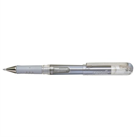 Pentel Hybrid Gel Grip DX K230ZO - Slv - 1.0mm