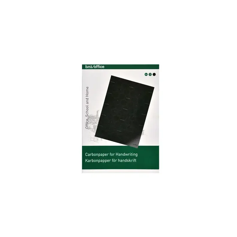Karbonpapir BNT sort til hndskrift (10 ark)
