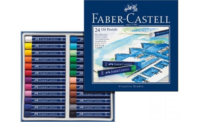 Faber Castell oliepasteller 24 stk. st