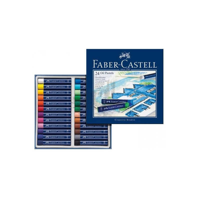 Faber Castell oliepasteller 24 stk. st
