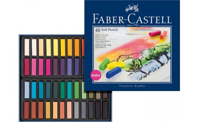 Faber Castell Soft Pastels, korte - 48 stk. st