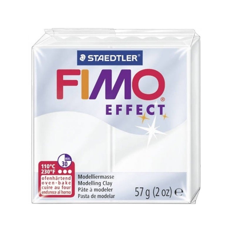 Staedtler Fimo Effect, 57gr. - hvid