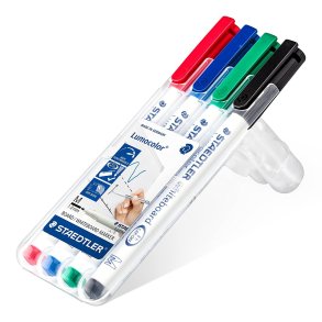 Staedtler Lumucolor - 1 mm. - 4 stk. st