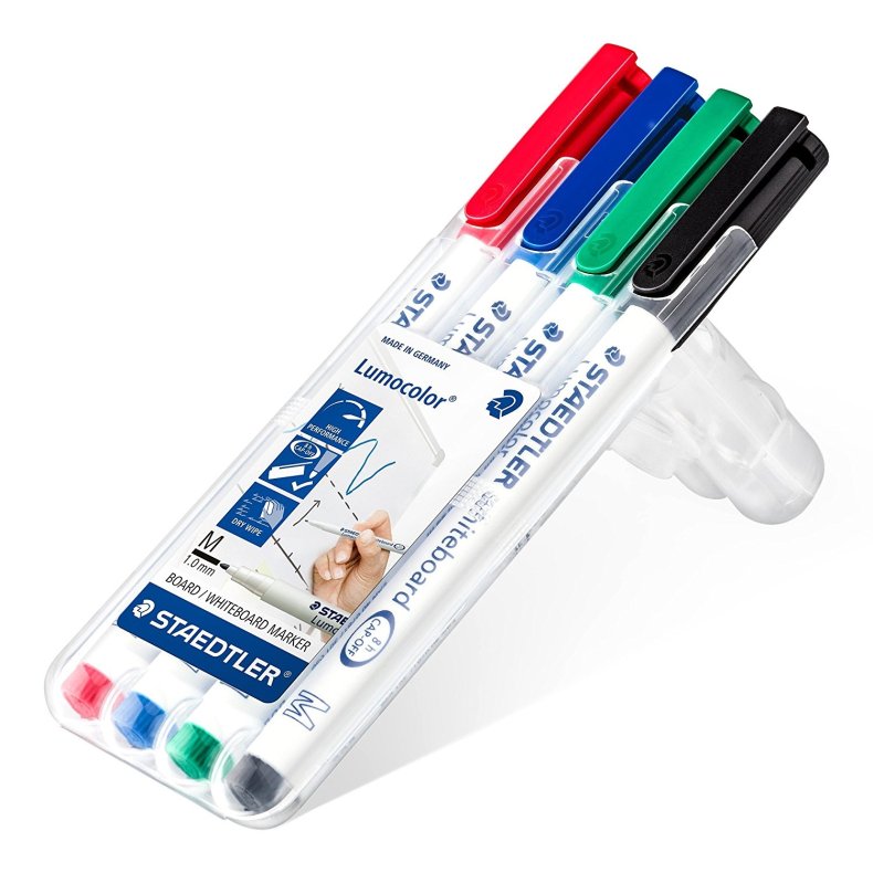 Staedtler Lumucolor - 1 mm. - 4 stk. st