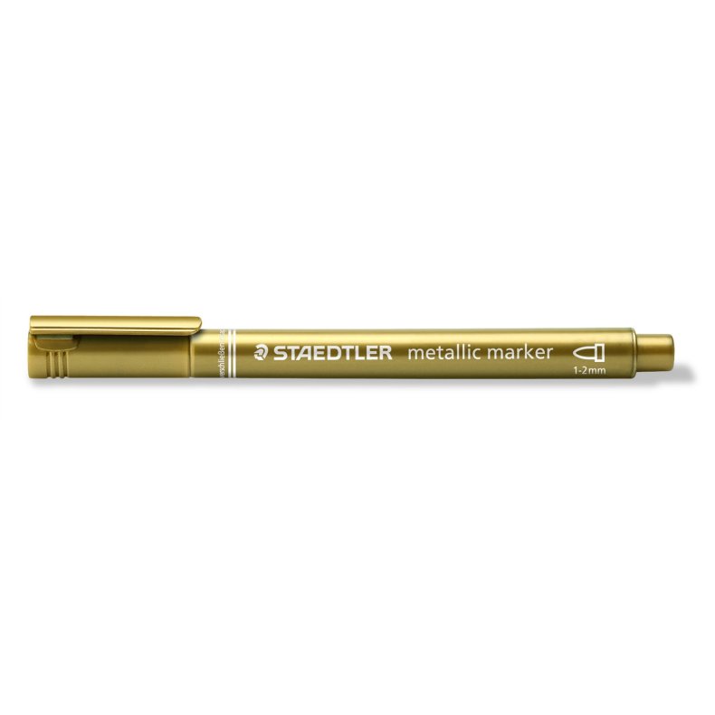 Staedtler metallic marker, guld - 1.0-2.0 mm