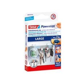 Tesa Powerstrips dobbeltklbende - large