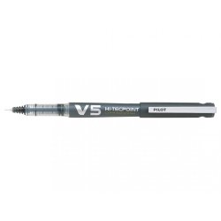 Pilot v5 Hi-Techpoint genopfyldelig - 0.5 mm - Black