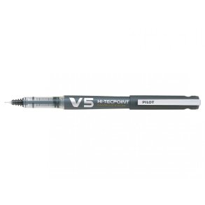 Pilot v5 Hi-Techpoint genopfyldelig - 0.5 mm - Black