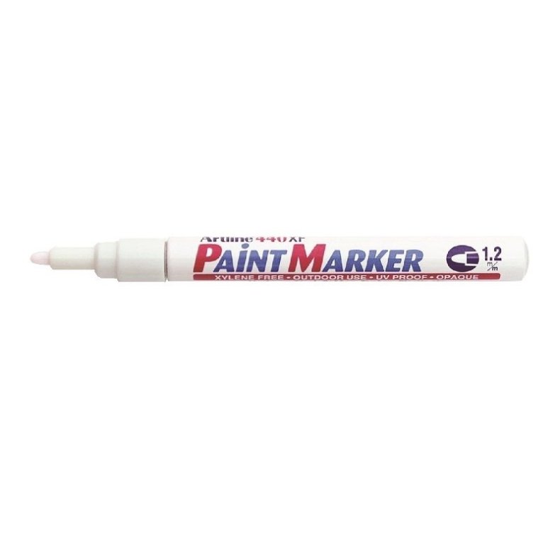 Artline - EK 440 Fine Point Permanent Paint Marker 1.2mm - White