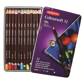 Derwent Coloursoft 12 stk. st