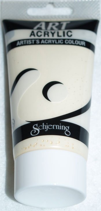 Schjerning akrylmaling 75 ml. - elfenben