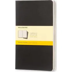 Moleskine Cahier Notesbog - 13x21 cm - Ternet - st af 3 stk