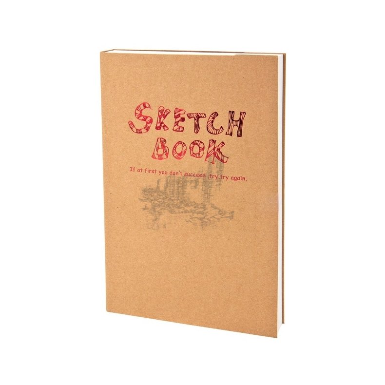 Potentate Sketch Book A4 100g/m2 - brun 120 sider