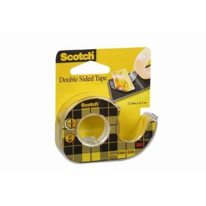 Scotch dobbeltklbende tape i dispenser
