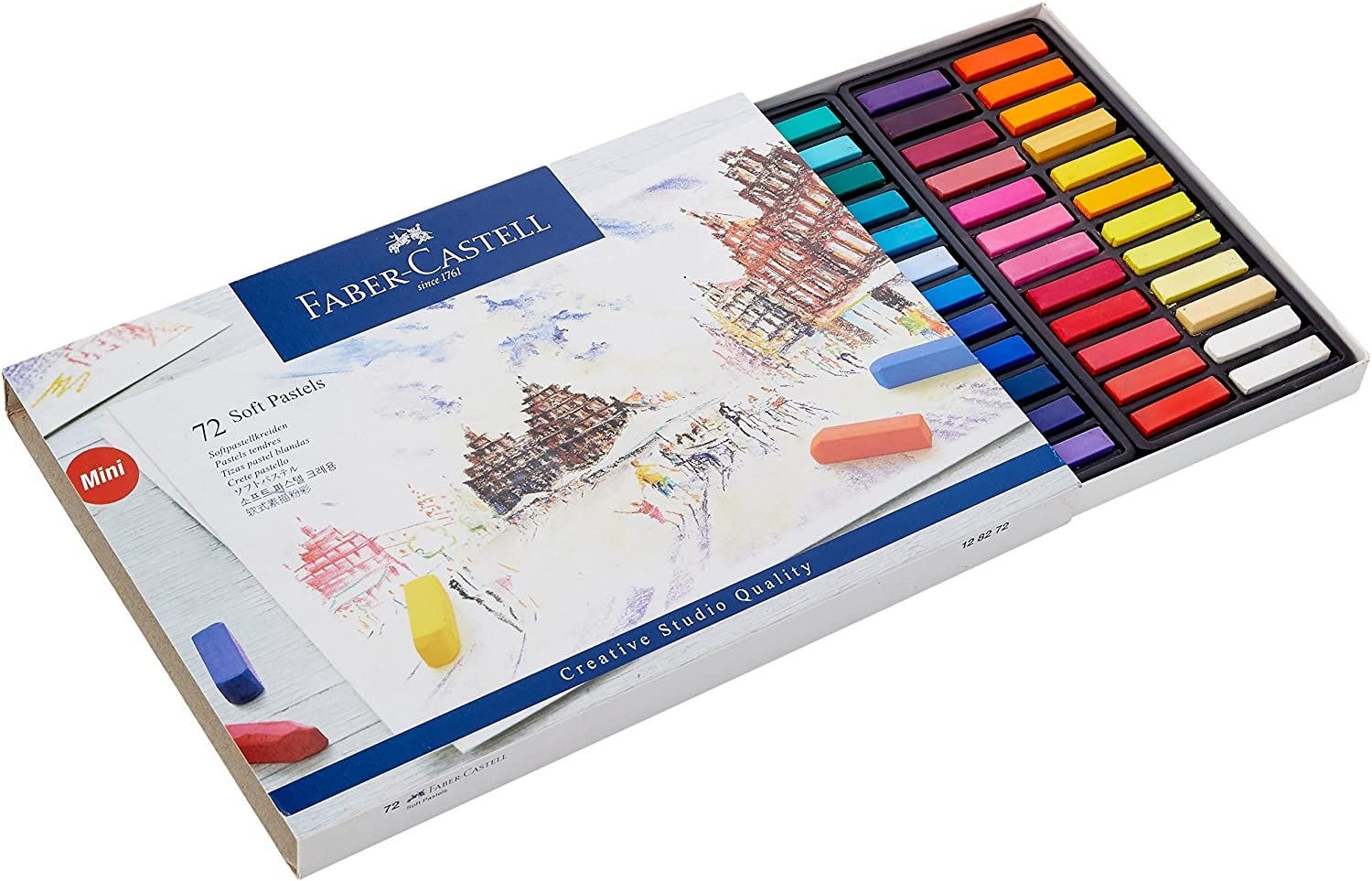 Faber Castell Soft Pastels, korte - 72 stk. st