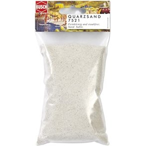 Busch kvartssand, Naturhvid 7521