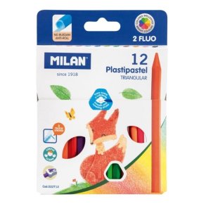 MILAN 12 Plastipastel Triangular