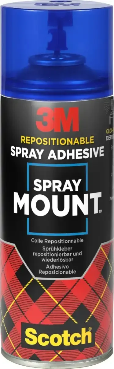 3M Spray Mount flytbar spraylim - 400 ml.