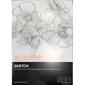 Academy Series Skitseblok - 70g Syrefri - 70 Ark