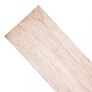 Balsa finr, 100x1000 mm